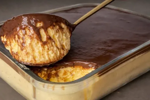 Sobremesa de maracujá maravilhosa, que é só bater no liquidi