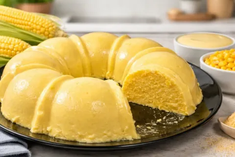 Sobremesa de milho que não vai ao fogo e fica pronta rapidam