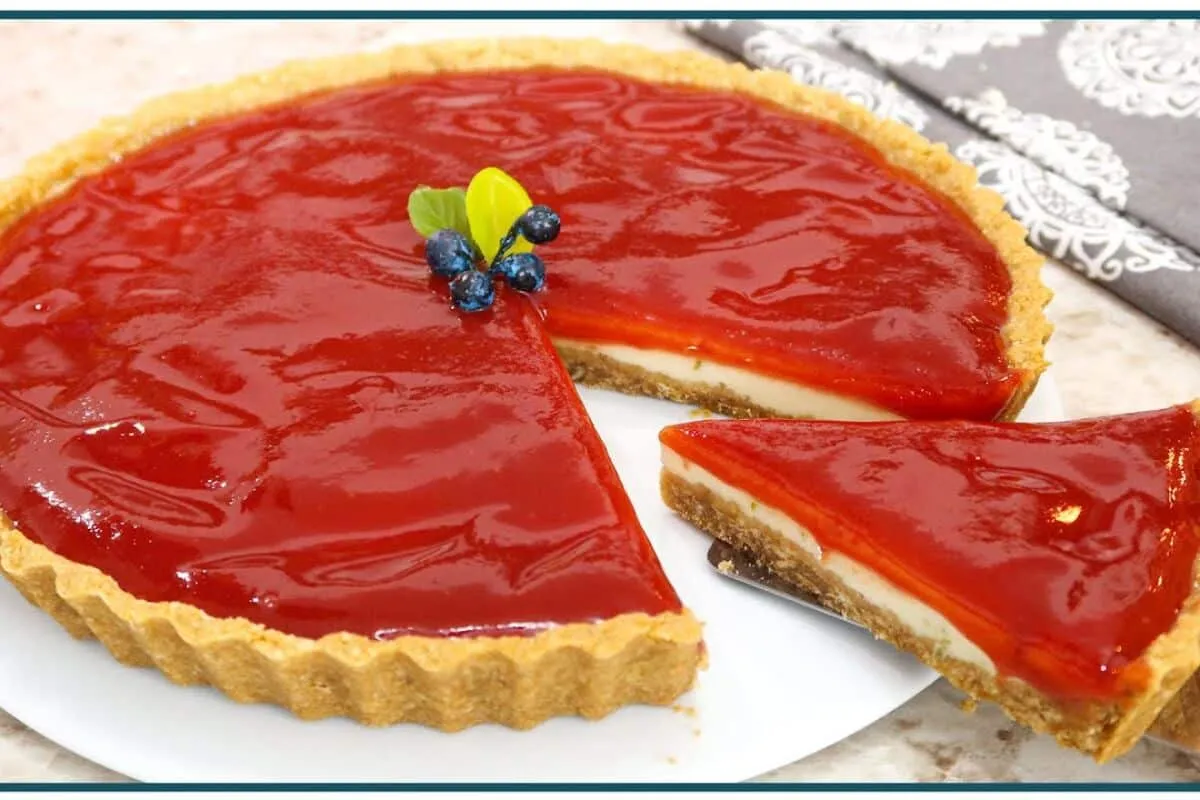 Sobremesa fácil e irresistível com um creme incrível e fruta