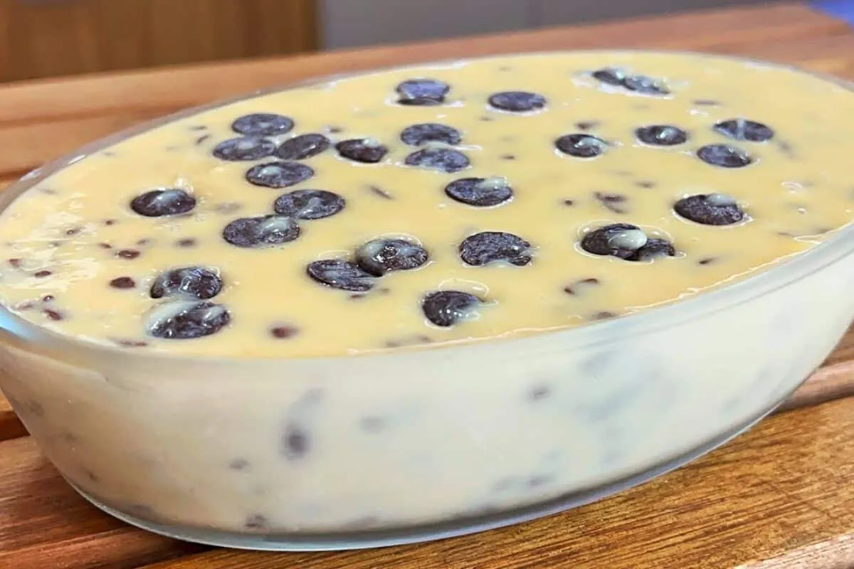 Sobremesa gelada feita com dois ingredientes, super fácil, r