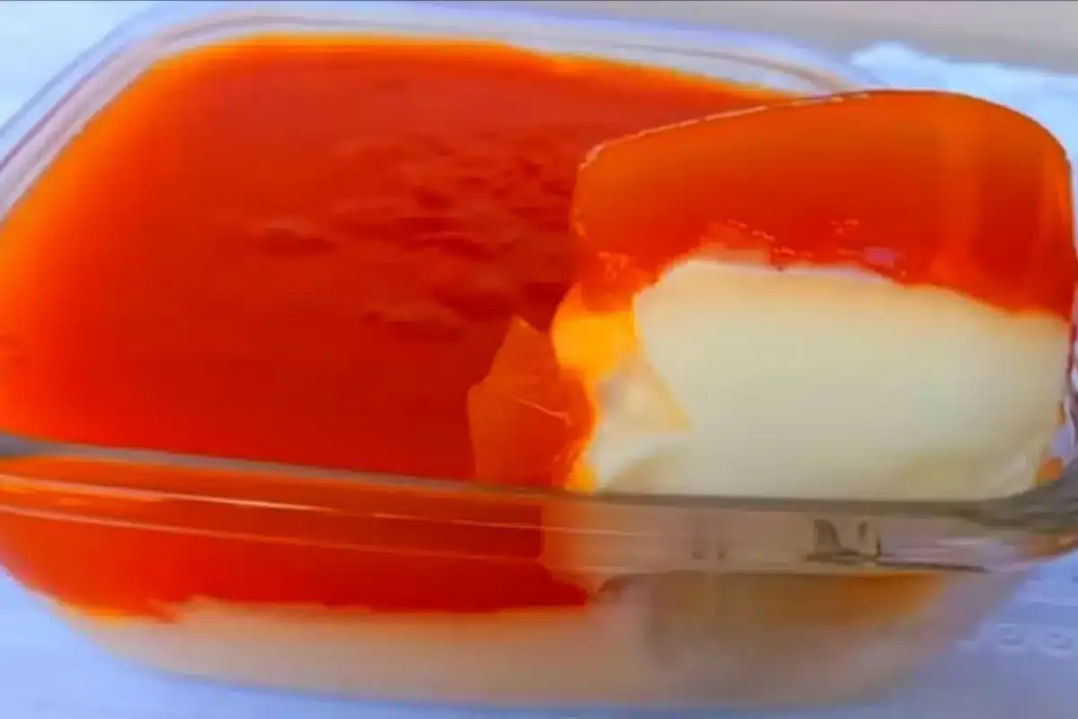 Sobremesa gelada sem leite condensado e sem gelatina: super