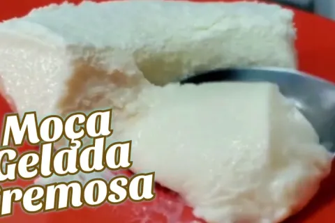 Sobremesa moça gelada cremosa: fácil e rápida, sem fogão, só