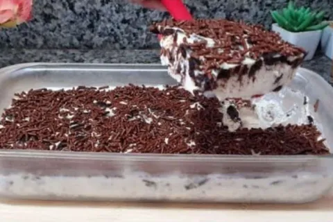 Sobremesa sem leite condensado e que não vai ao fogo, perfei