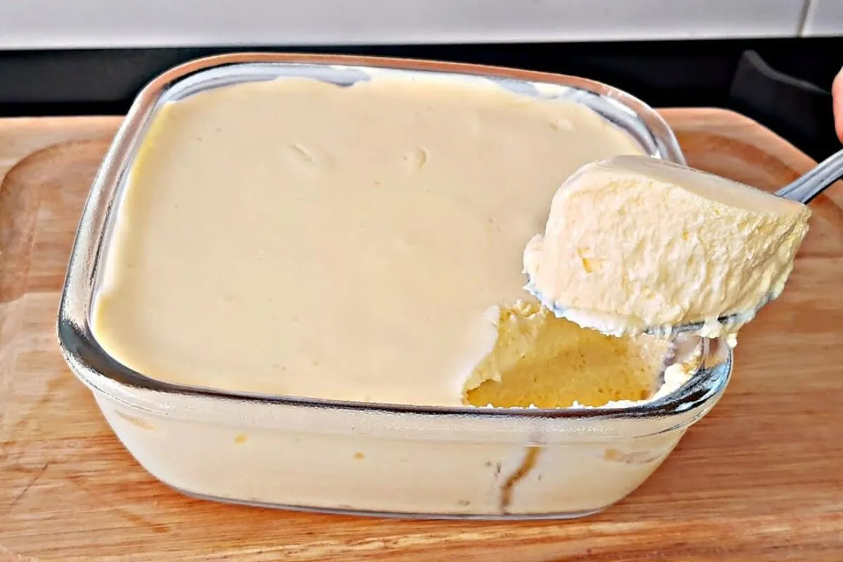 Sobremesa sem leite condensado fácil, cremosa e perfeita par
