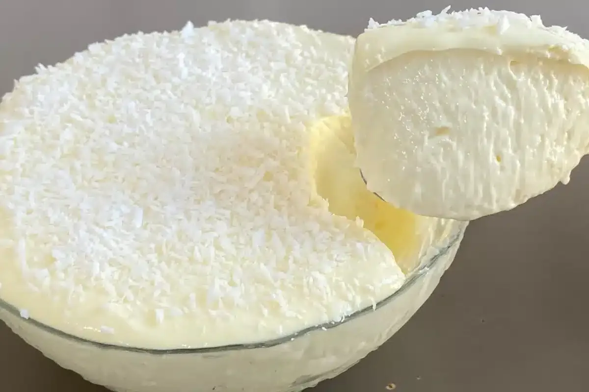 Sobremesa sem leite condensado pronta em minutos, um doce rá