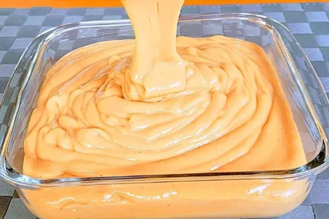 Sobremesa sem leite condensado, que também não leva creme de