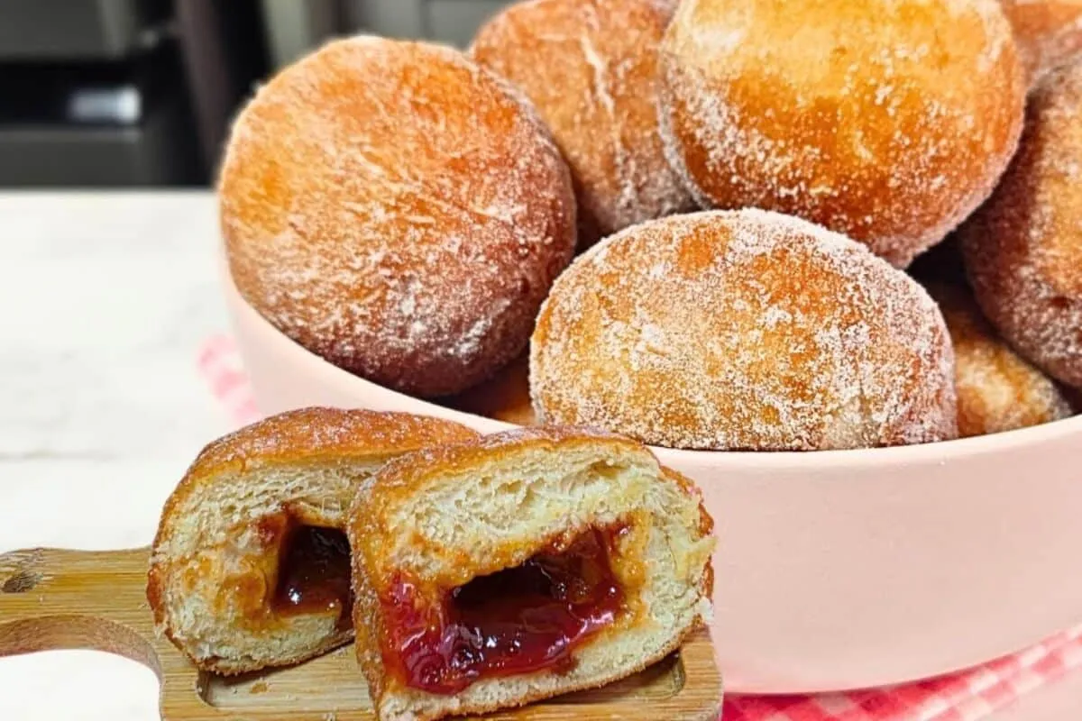 Sonho de goiabada irresistível e macio: o preparo é bem fáci