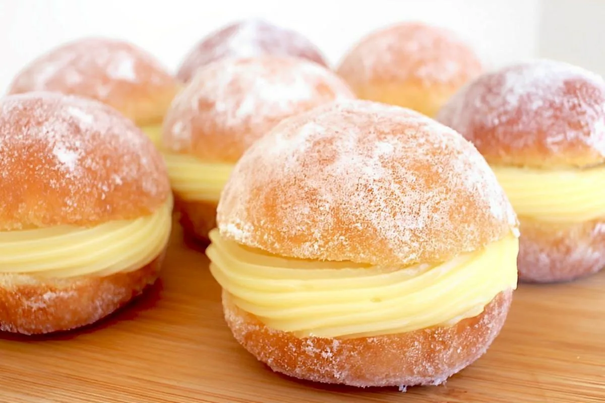 Sonho de padaria receita deliciosa que aprendi com padeiro d