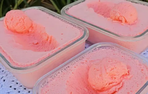Sorvete caseiro com gelatina: faça mais de 3 litros de sorve