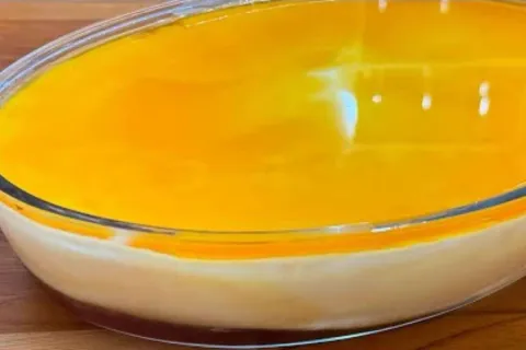 Sorvete de pudim totalmente irresistível e geladinho, perfei