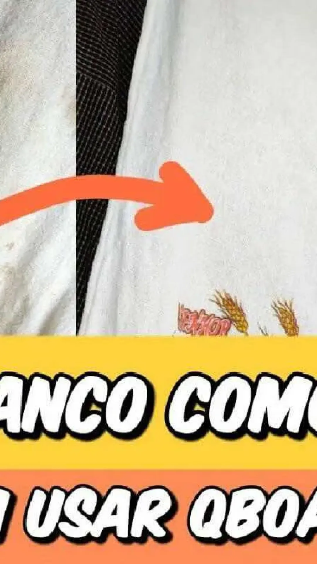 Agora na sua cozinha só vai ter pano de prato branquinho e sem manchas