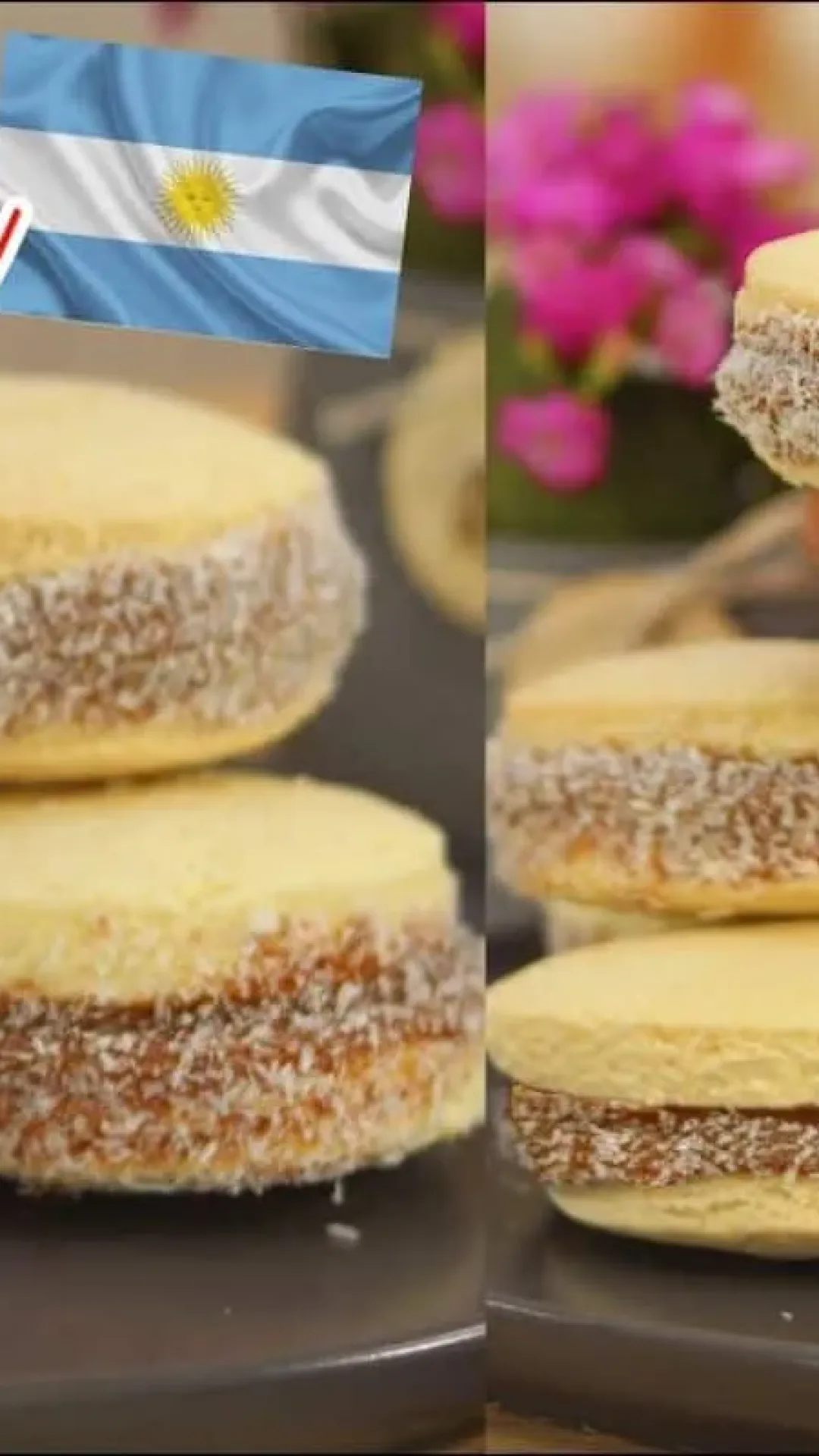 Alfajor argentino: desmancha na boca e é uma ótima opção para vender ou presentear