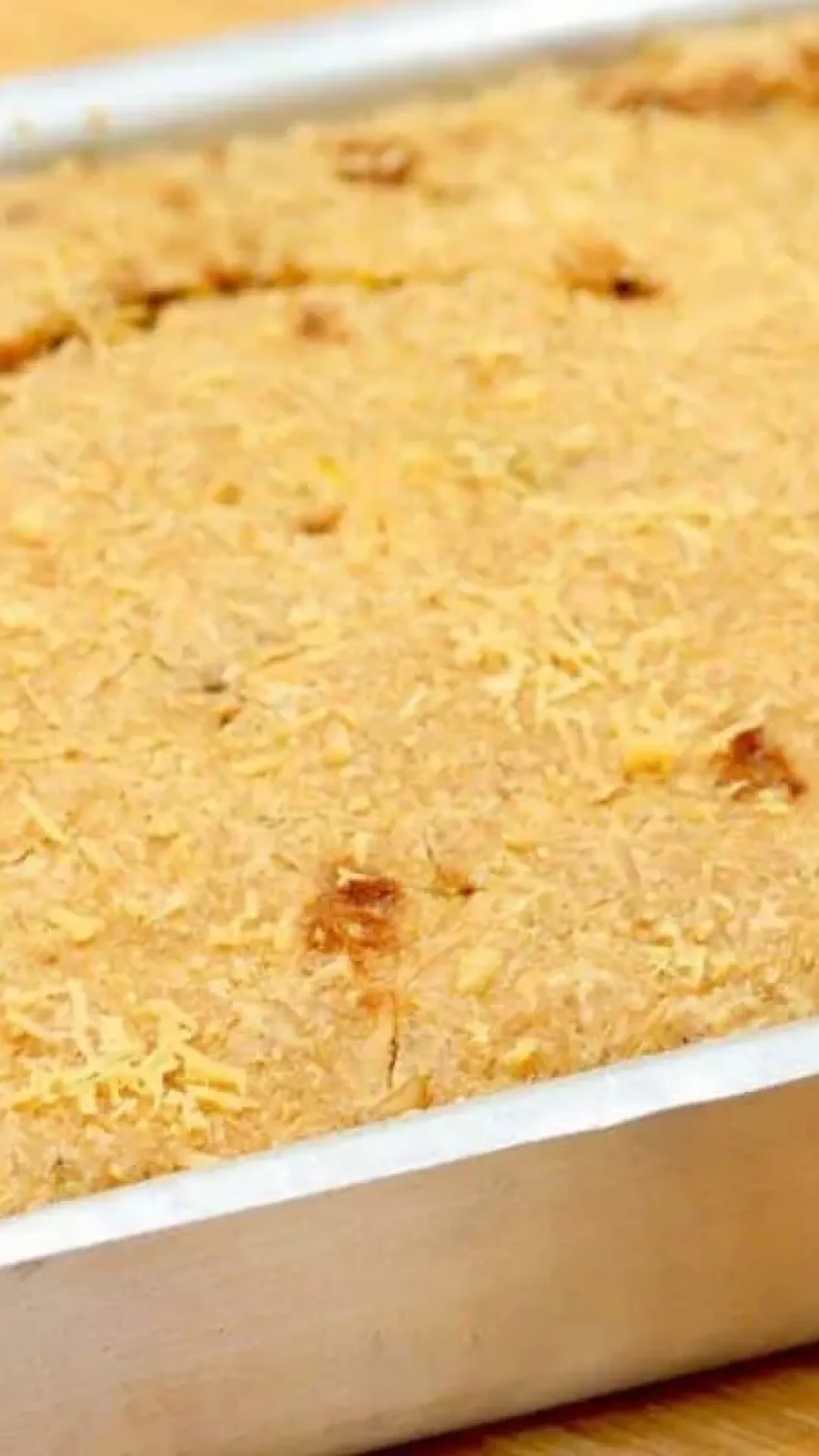 Aprenda a fazer uma torta sem farinha de trigo para não precisar pedir pizza hoje