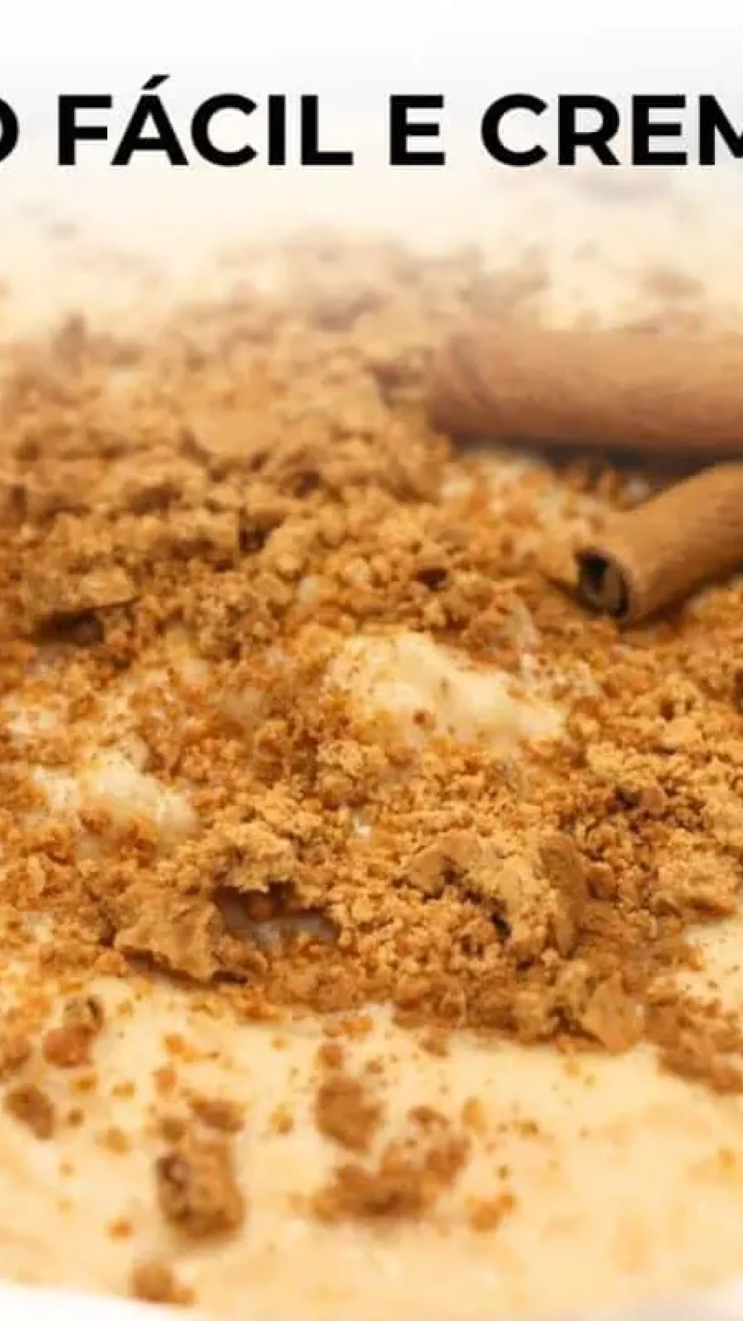 Arroz doce cremoso e irresistível para deixar sua mesa de doces de Natal muito especial
