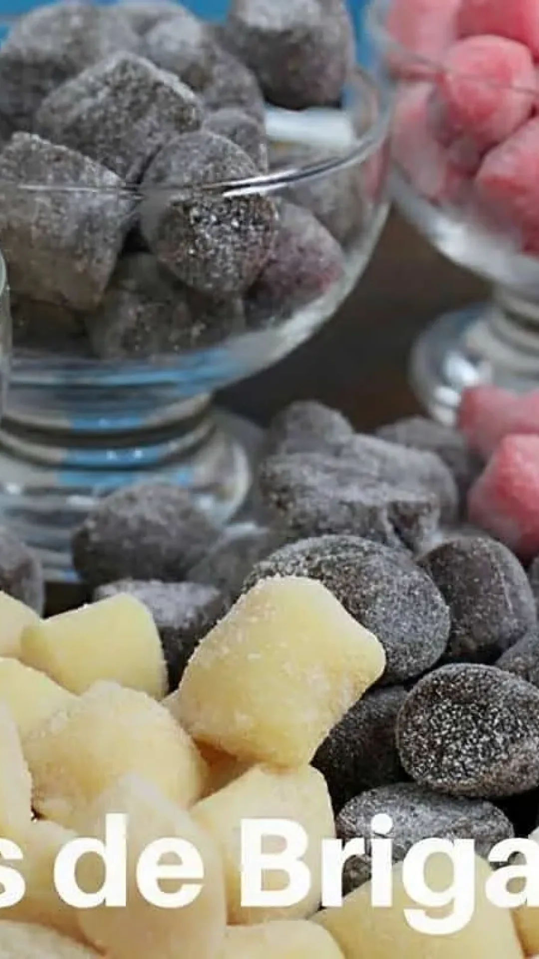 Bala de brigadeiro de vários sabores as crianças vão adorar essa novidade deliciosa