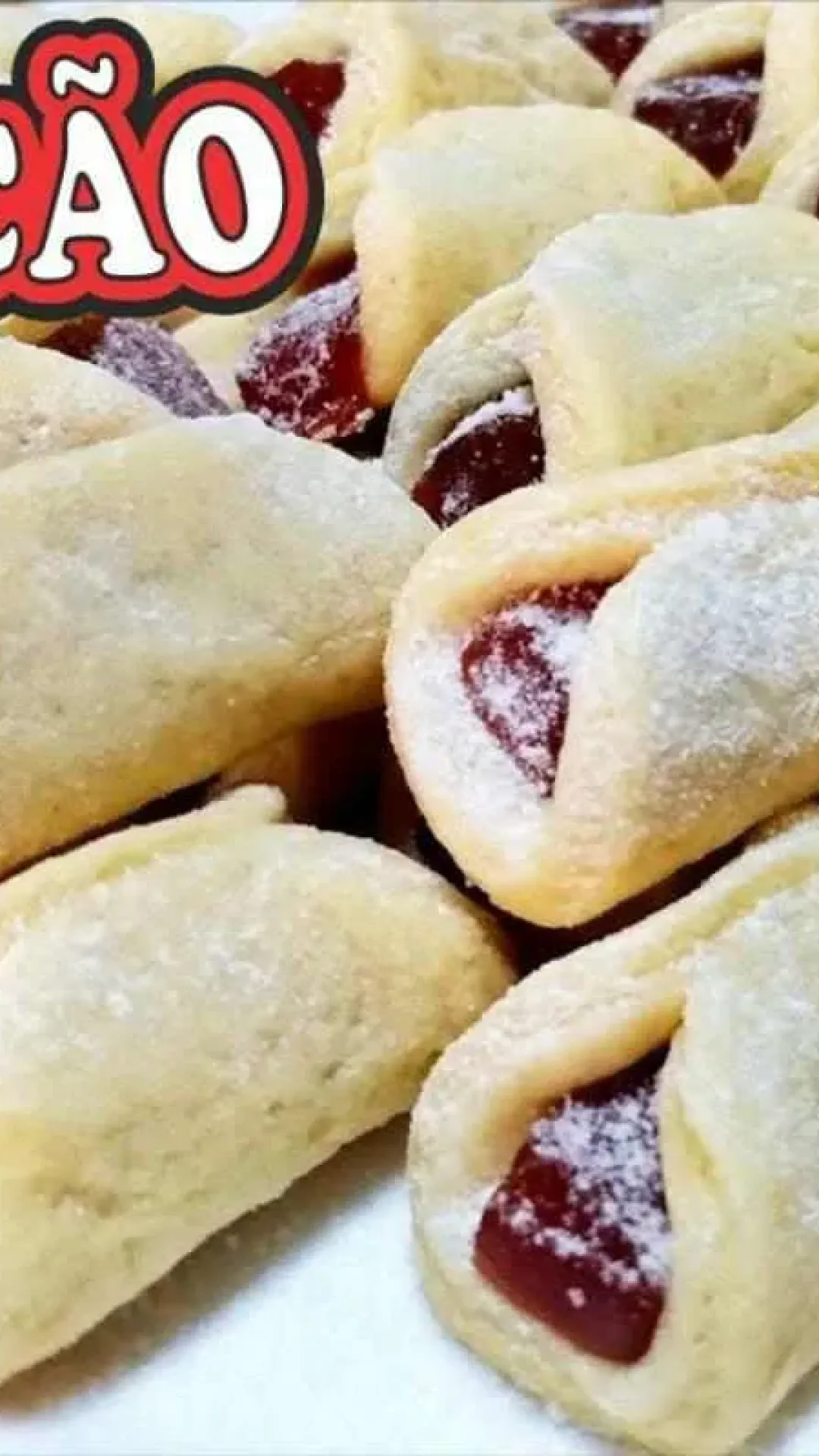 Beliscão de goiabada um biscoitinho que desmancha na boca impossível comer um só