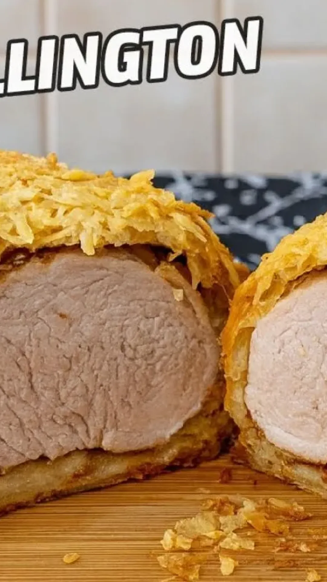 Bife Wellington suíno suculento que vai surpreender sua família no almoço ou jantar