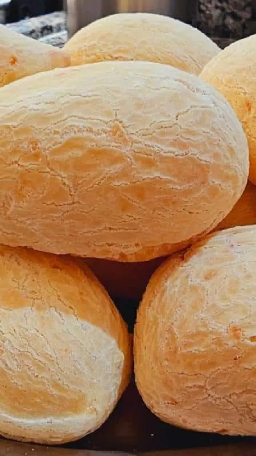 Biscoito chimango de polvilho assado para saborear com um café fresquinho