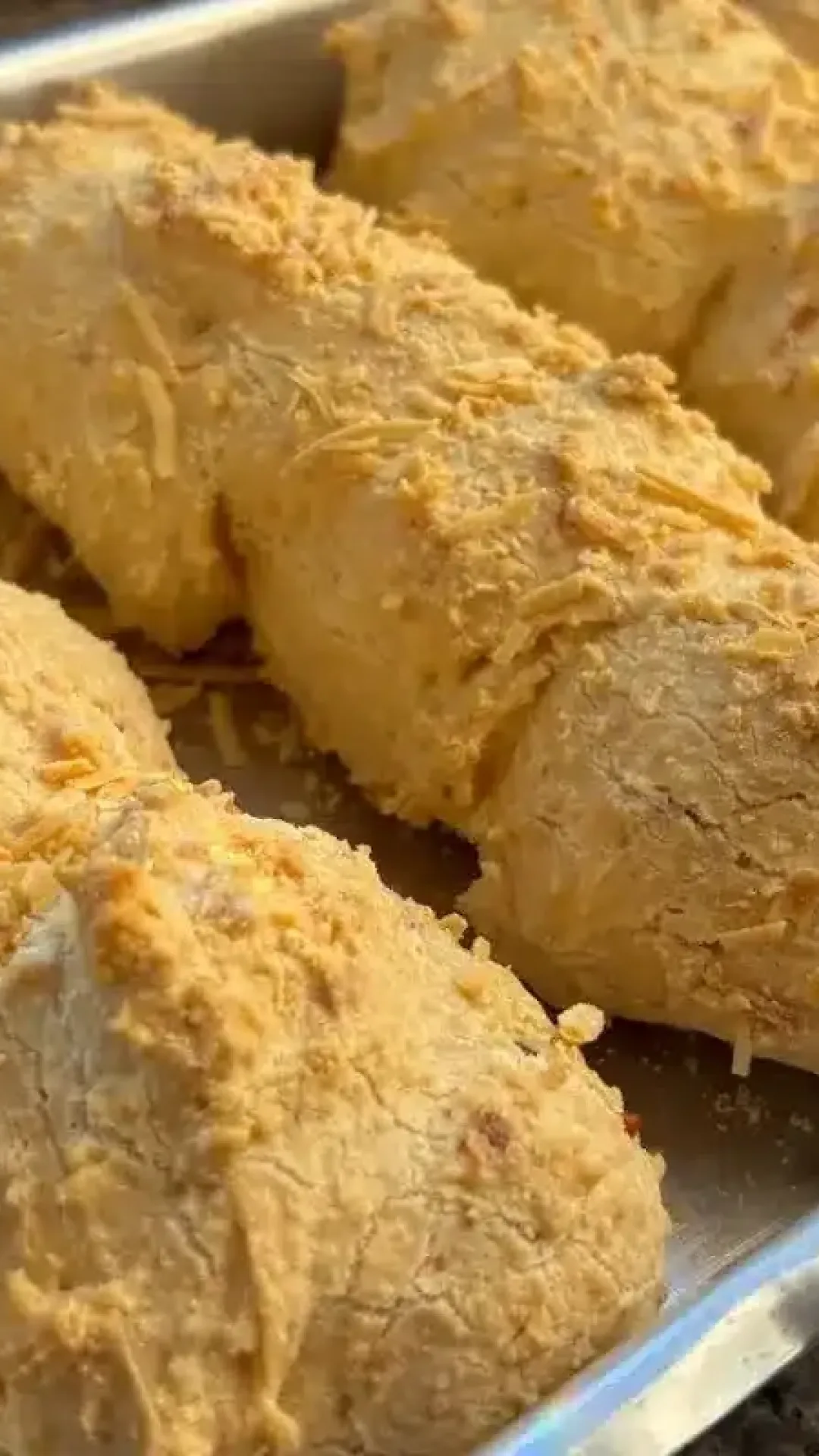 Biscoito de polvilho assado com aquele segredo especial para ficar bem crocante e não murchar