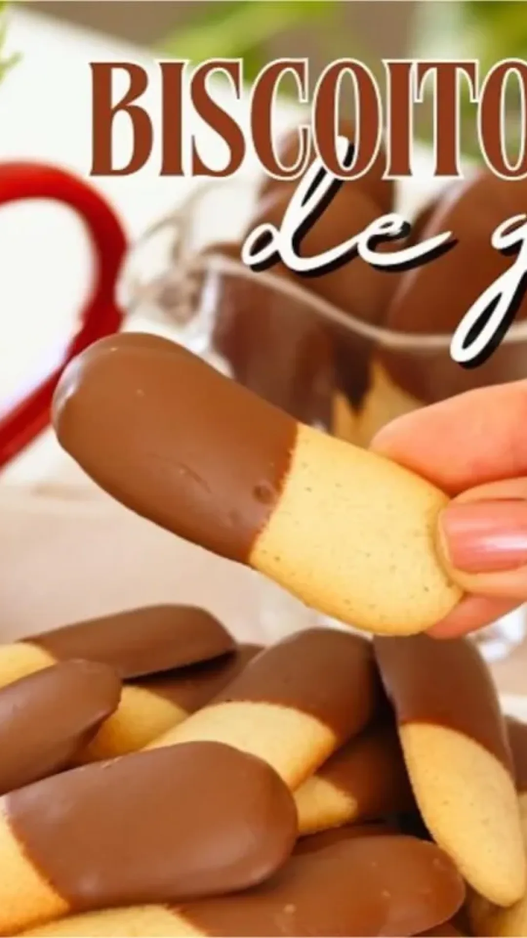 Biscoito língua de gato fácil crocante e delicioso para qualquer hora do dia