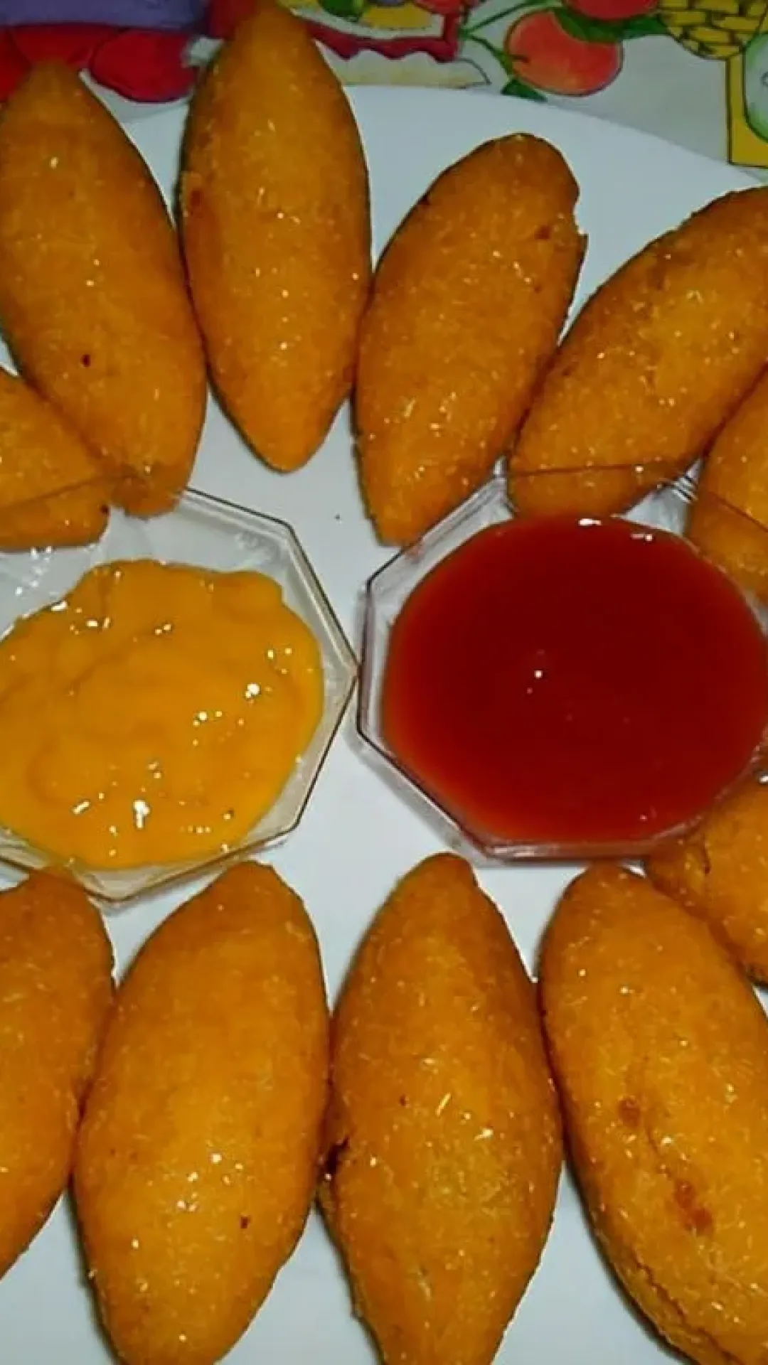 Bolinho caipira um salgado de milho com carne delicioso para família ou também para vender
