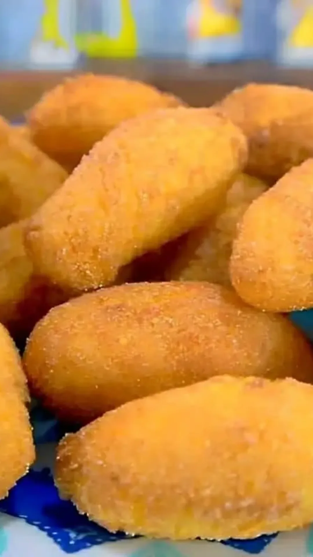 Bolinho de chuva feito com fubá muito mais leve saboroso e perfeito para a hora do café