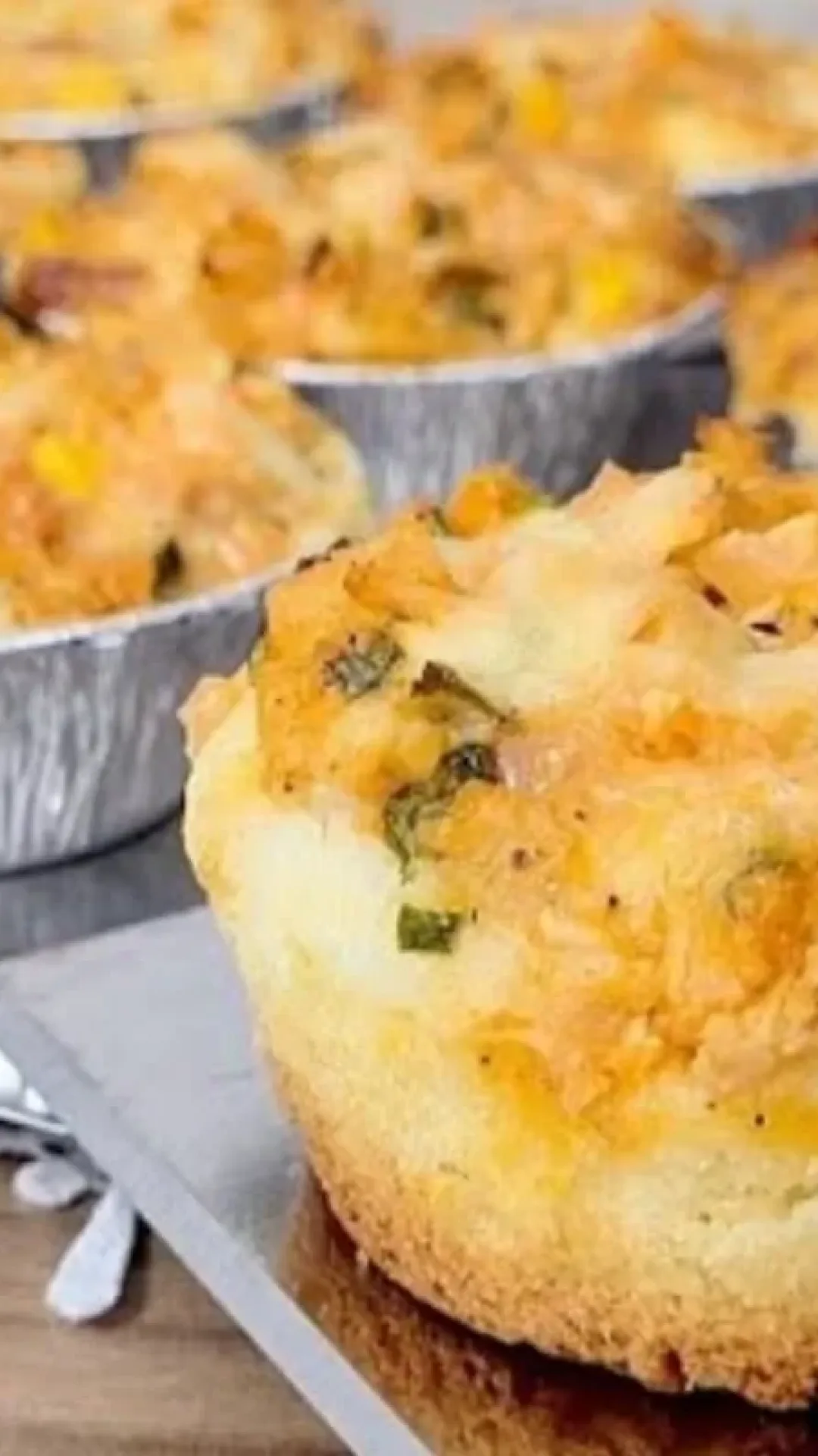 Bolinho de creme de leite salgado: muito leve e nutritivo para a hora do lanche