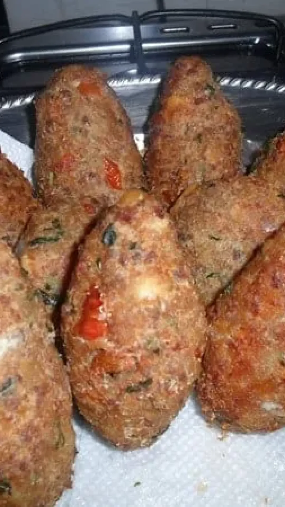 Bolinho de Pão Amanhecido Recheado