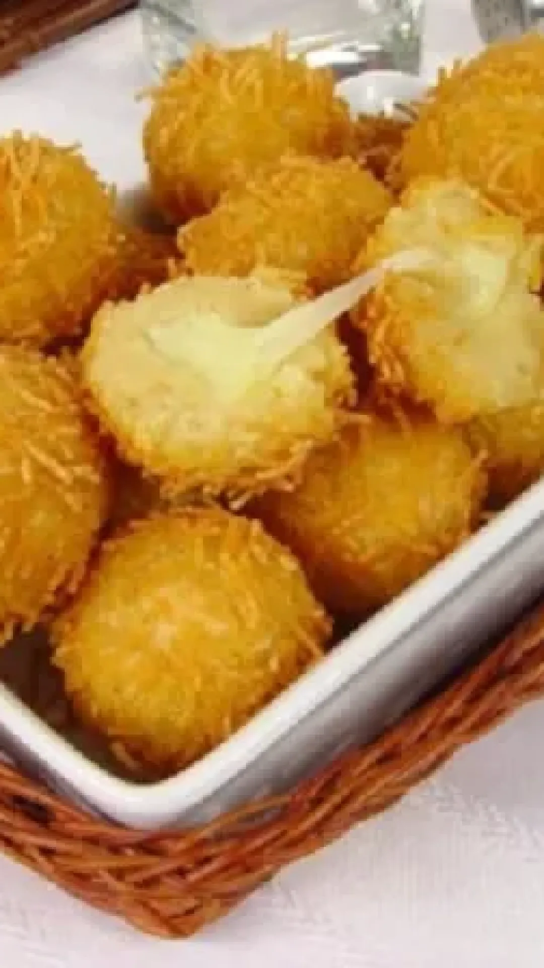 Bolinho de Queijo Crocante