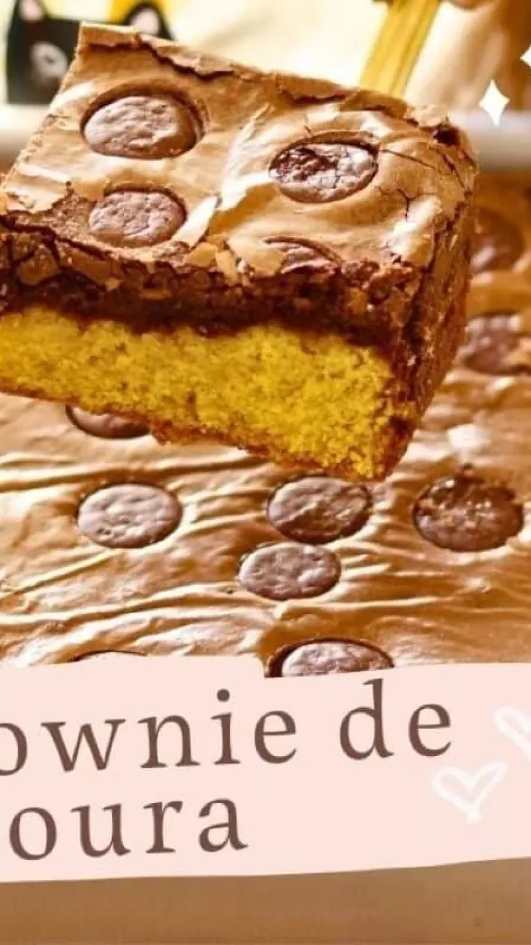 Bolo brownie de cenoura: uma mistura de dois sabores que deixa todo mundo querendo mais