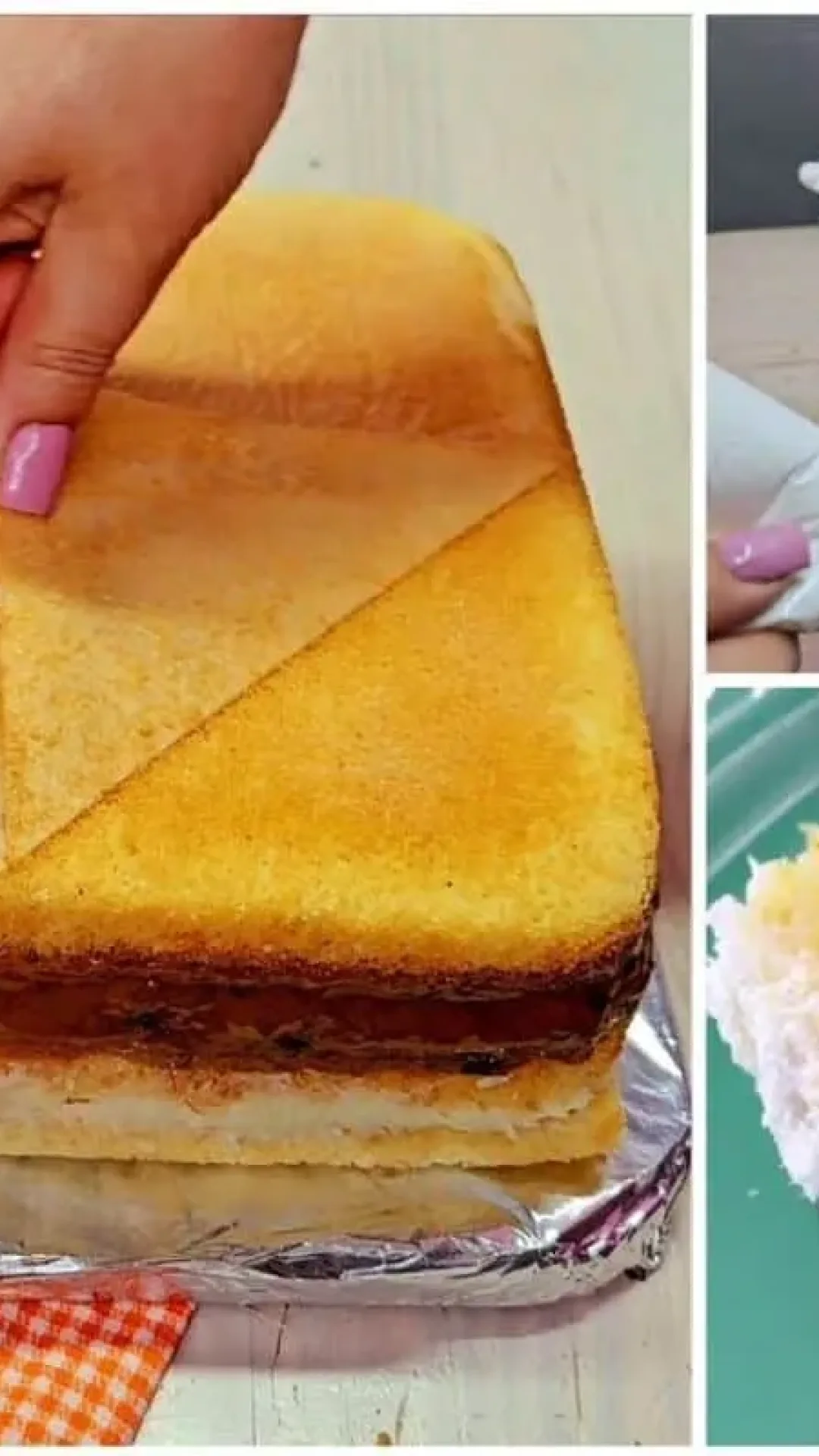 Bolo de aniversário para iniciantes que rende para 35 pessoas e tem um recheio maravilhoso