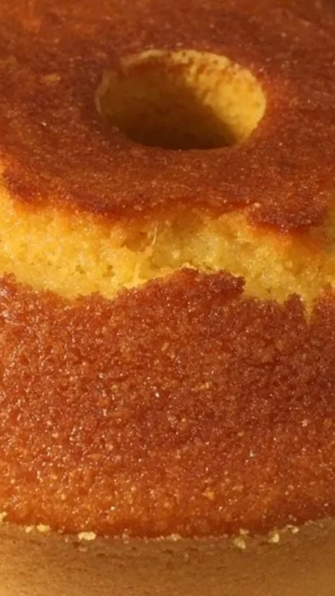 Bolo de flocão de milho com uma textura fantástica e não vai farinha de trigo
