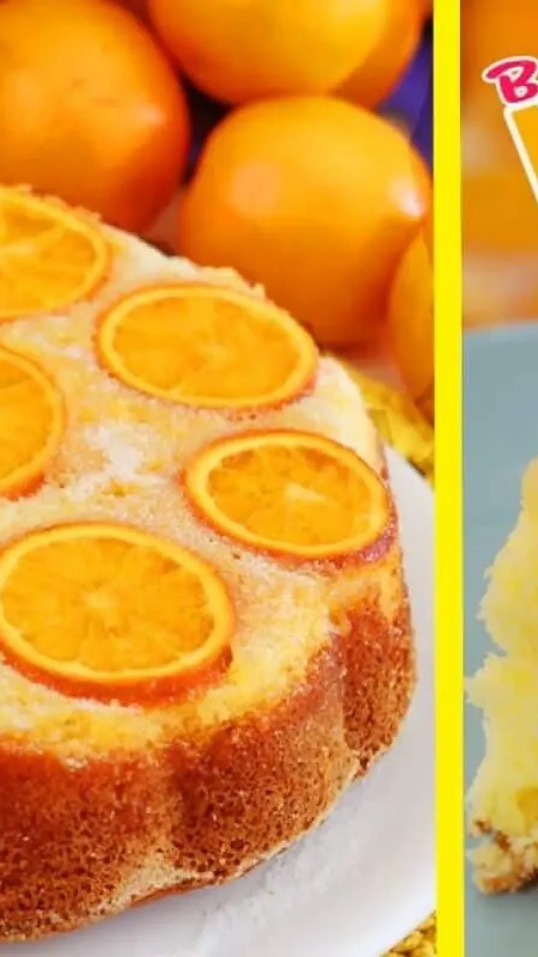 Bolo de laranja super fofinho e delicioso: caramelizado por cima e fica uma delícia