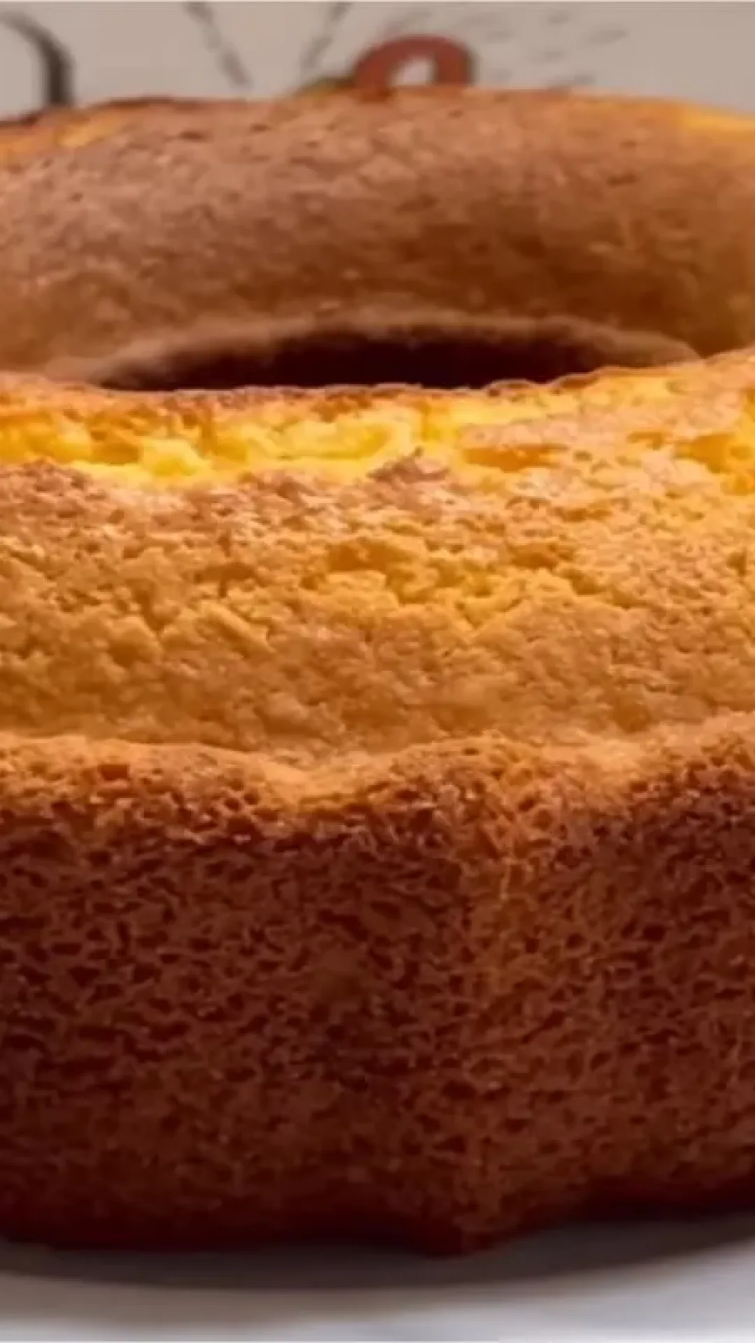 Bolo sem farinha de trigo da vovó ótimo para a hora do cafezinho