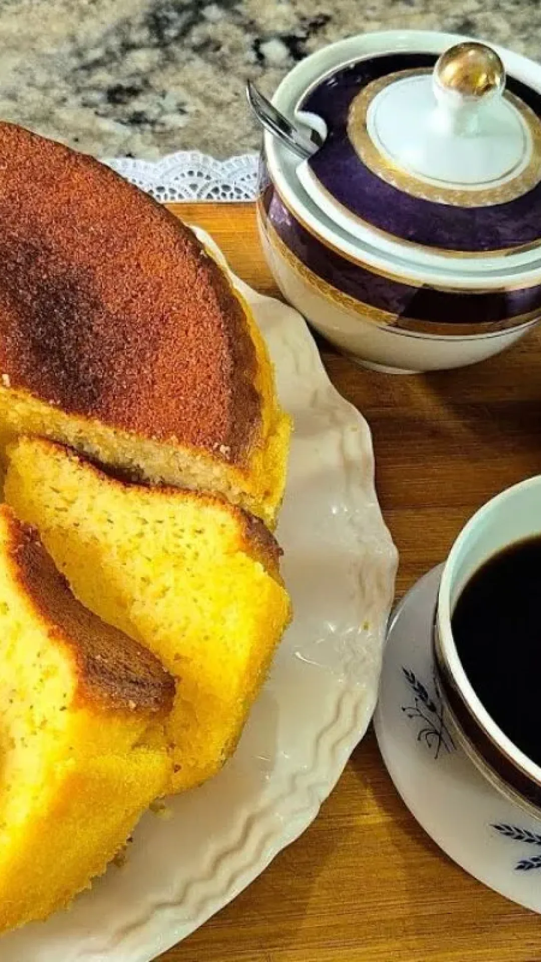 Bolo simples de fubá: a receita tradicional mais amada na hora do cafezinho