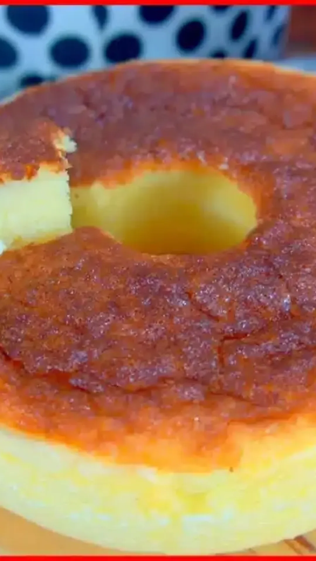 Bolo toucinho do céu: tão cremoso e macio que até parece com um pudim