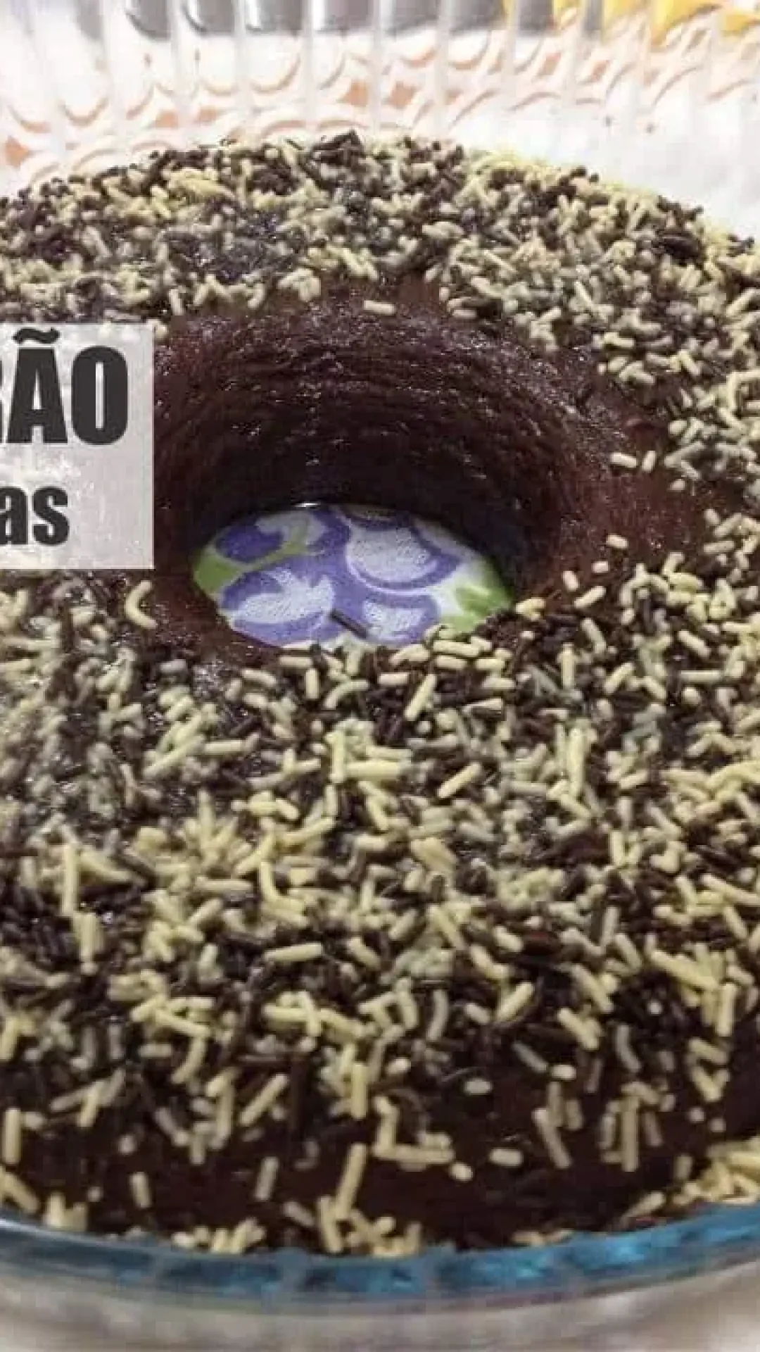 Brigadeirão de Microondas