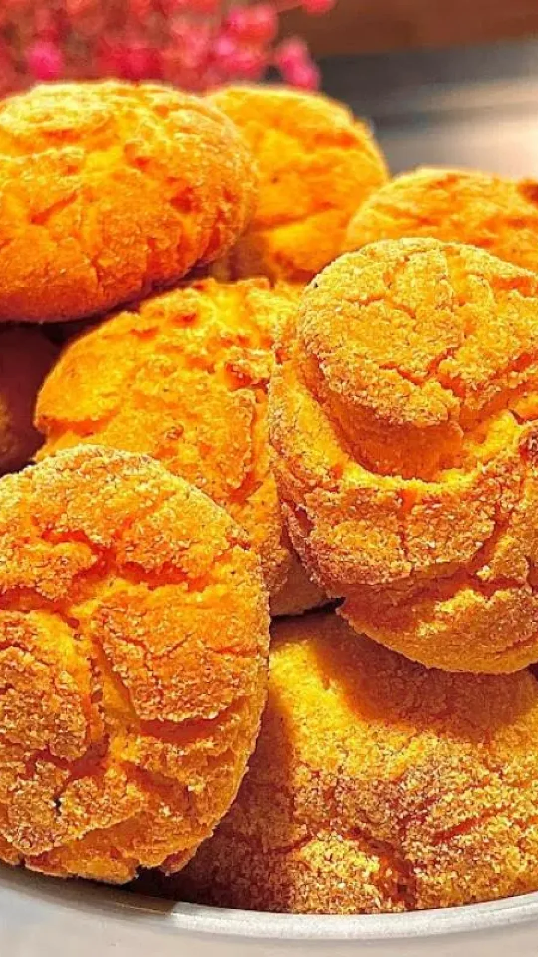 Broa de fubá da vovó perfeita e deliciosa para o chá da tarde