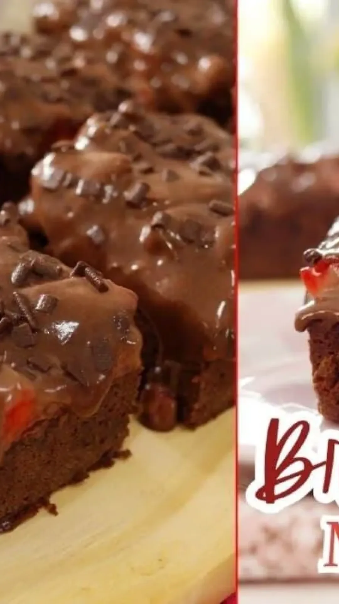 Brownie com morango: uma combinação irresistível e deliciosa para o fim de semana