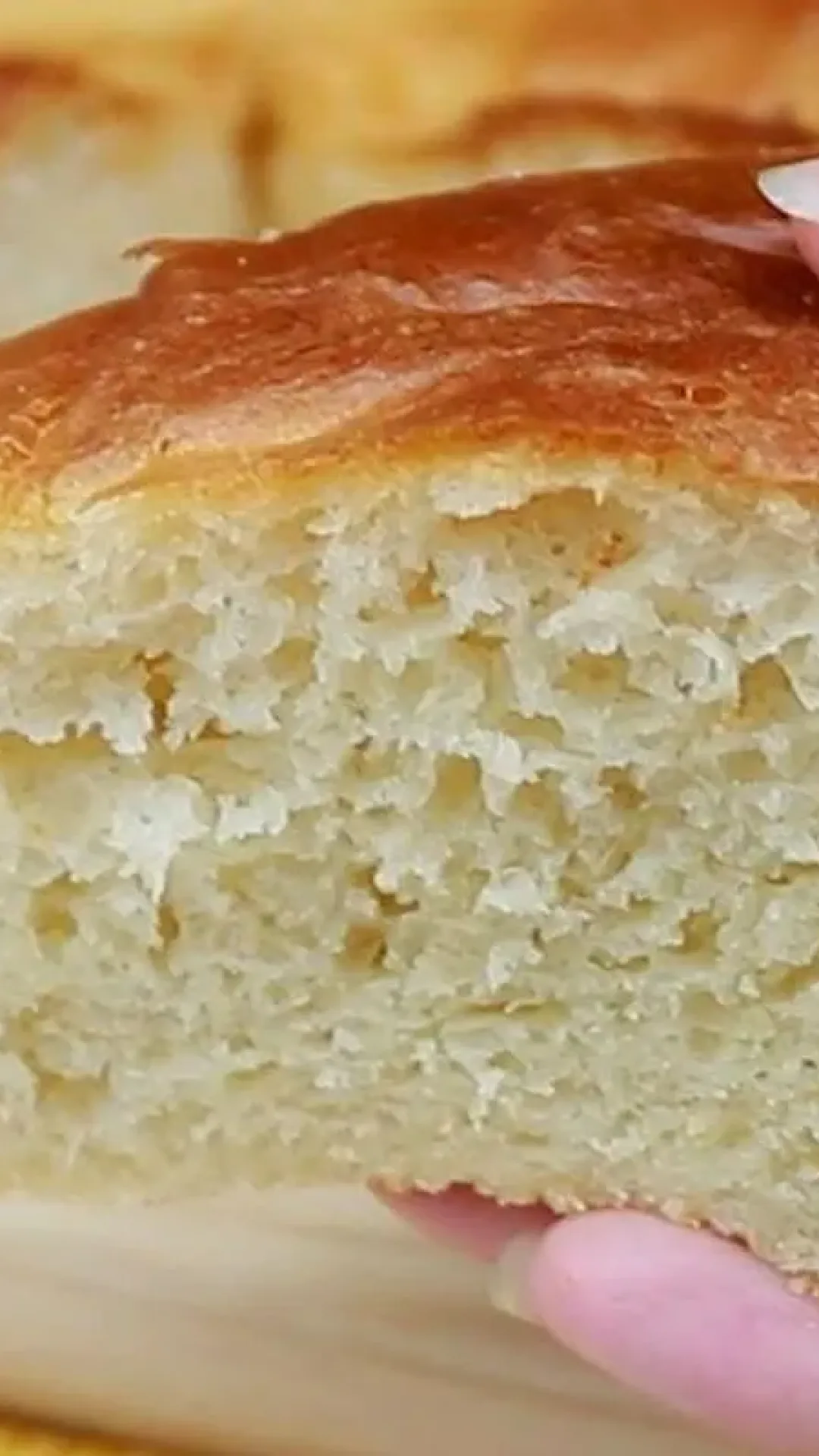 Café da tarde delicioso: pão caseiro sem sovar fofinho e macio