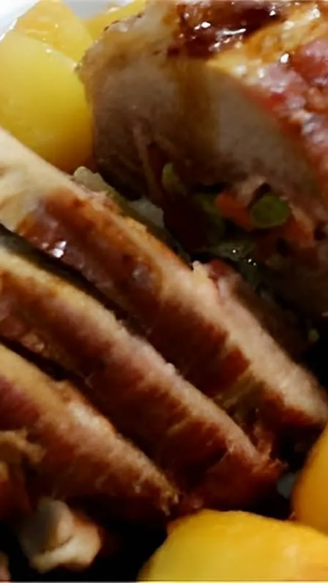 Carne recheada de Natal um prato econômico e delicioso para a ceia de Natal