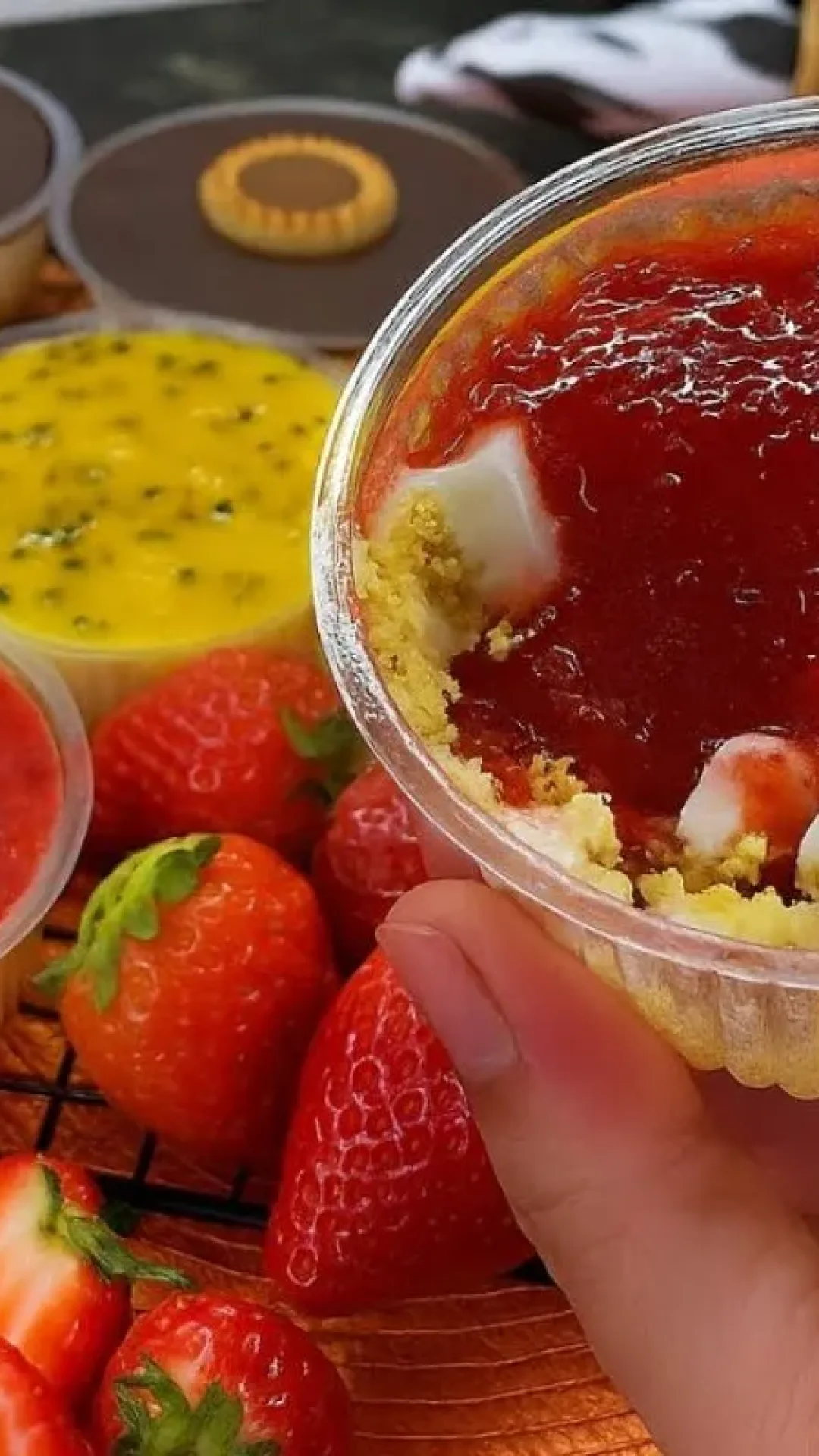 Cheesecake de pote sem forno na receita fácil e lucrativa para você vender e faturar