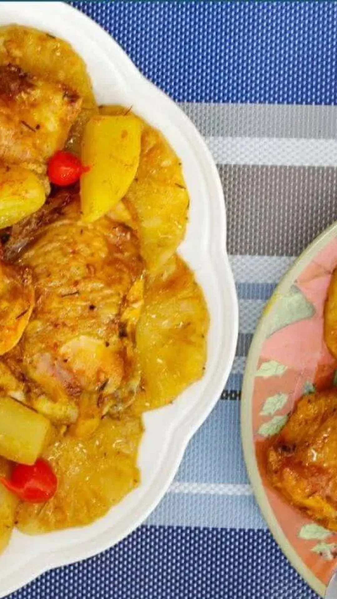 Chef de cozinha profissional ensinará um frango assado com abacaxi para seu fim de ano