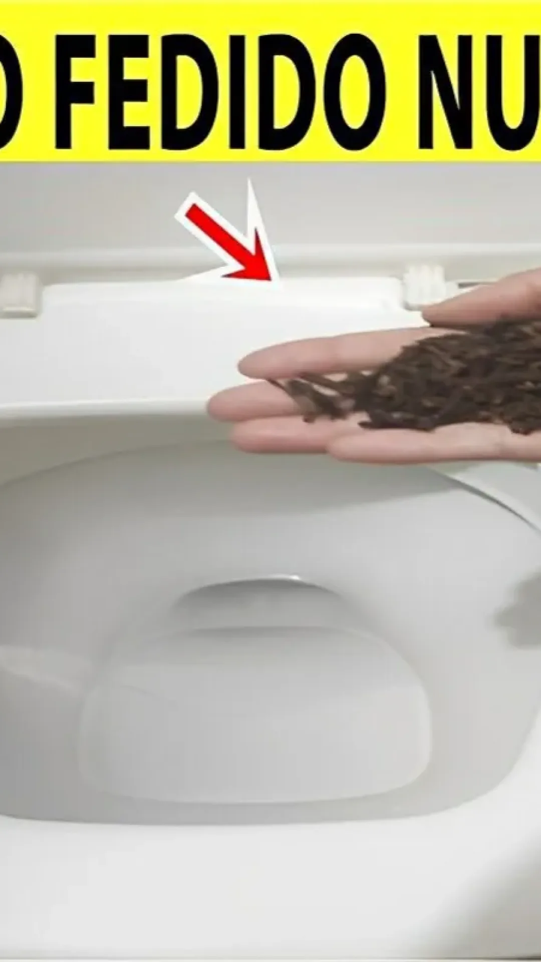 Cheiro de urina no banheiro nunca mais depois que fiz esse truque caseiro para perfumar vaso sanitário