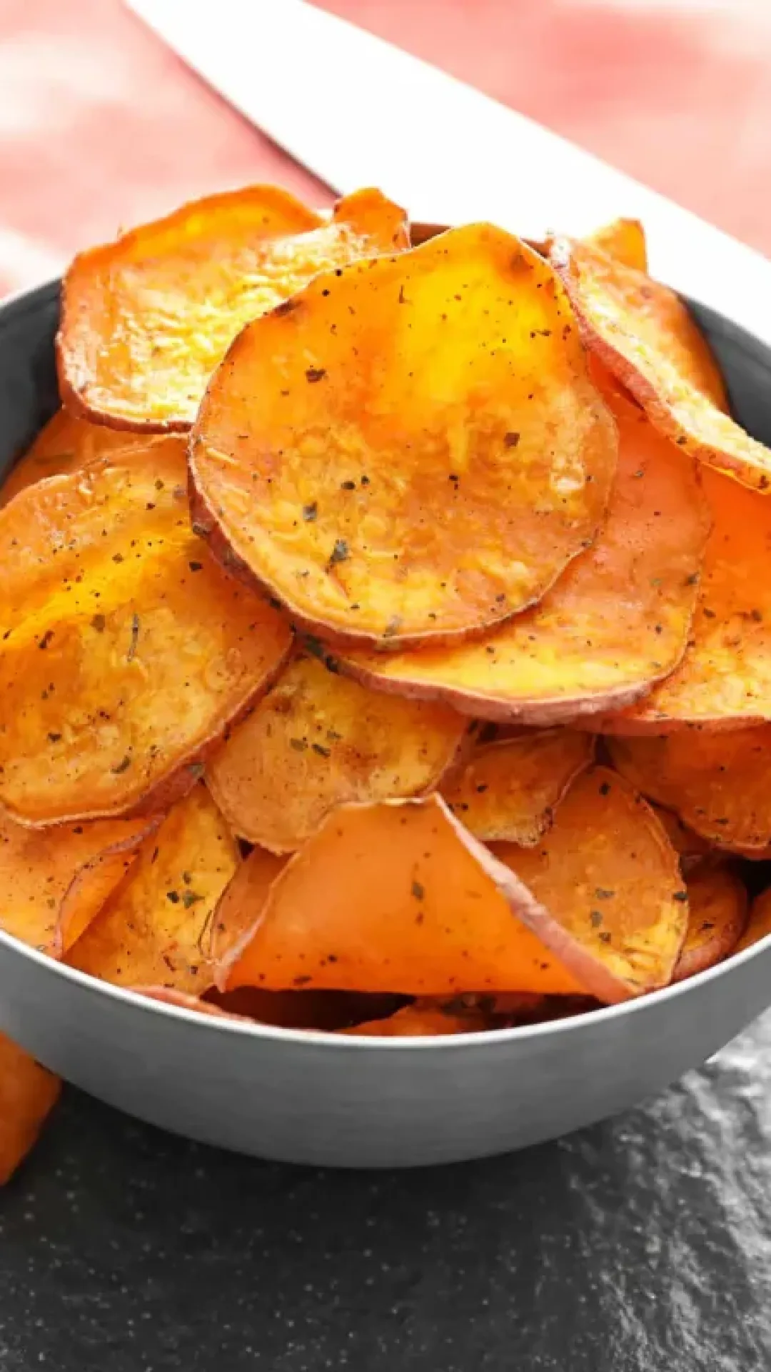 Chips de Batata Doce na Airfryer