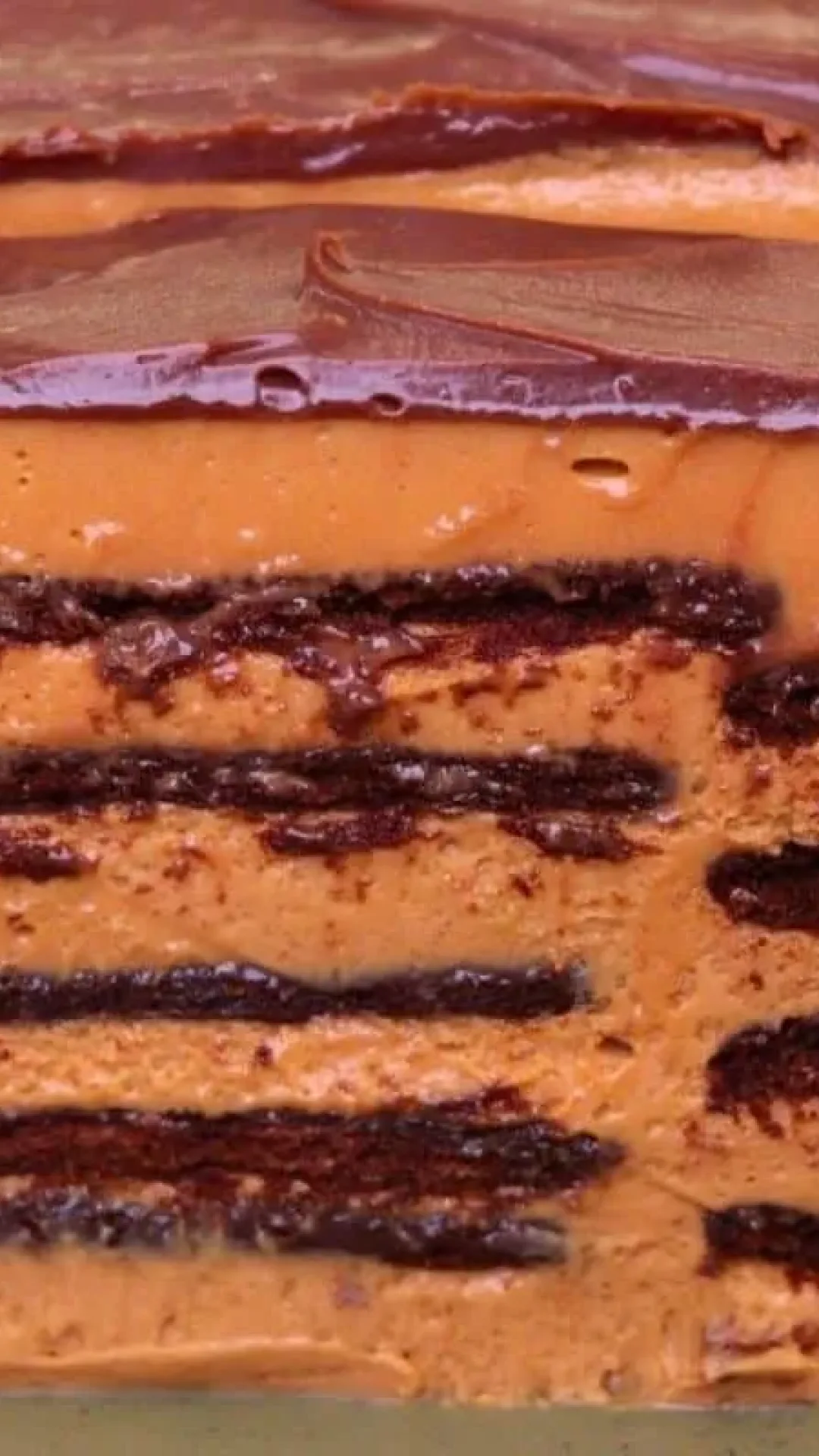 Chocotorta argentina sem gelatina e sem forno que fica pronta em poucos minutos