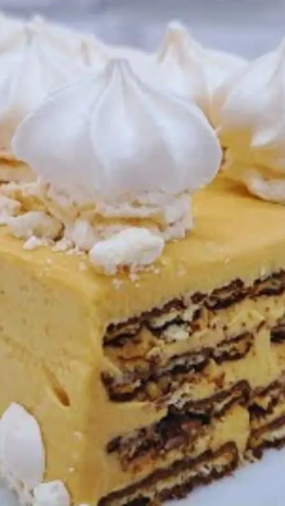 Chocotorta cremosa com só 3 ingredientes simples e fáceis de encontrar