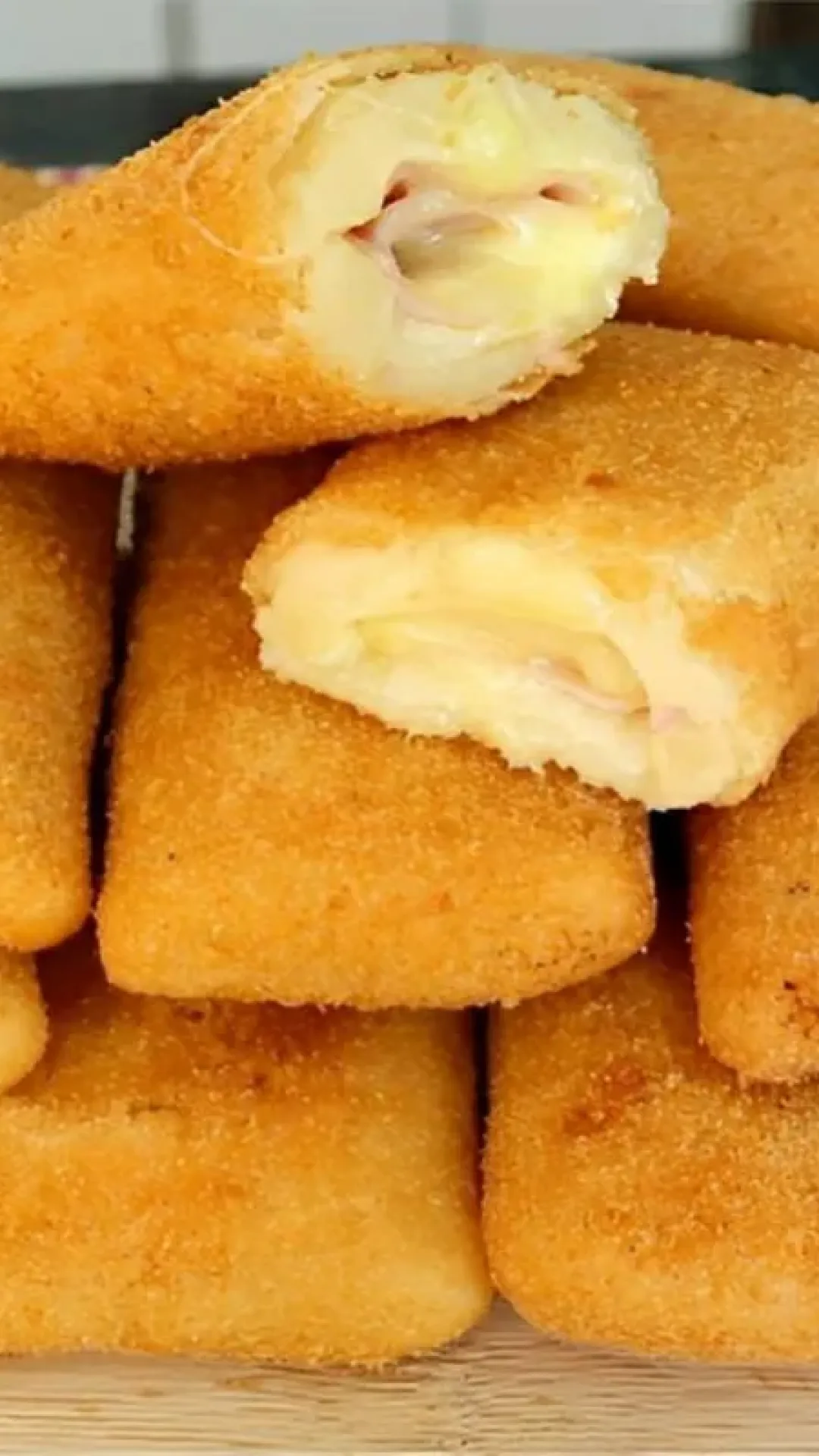 Cigarrete de presunto e queijo uma delícia bem simples e prática de preparar