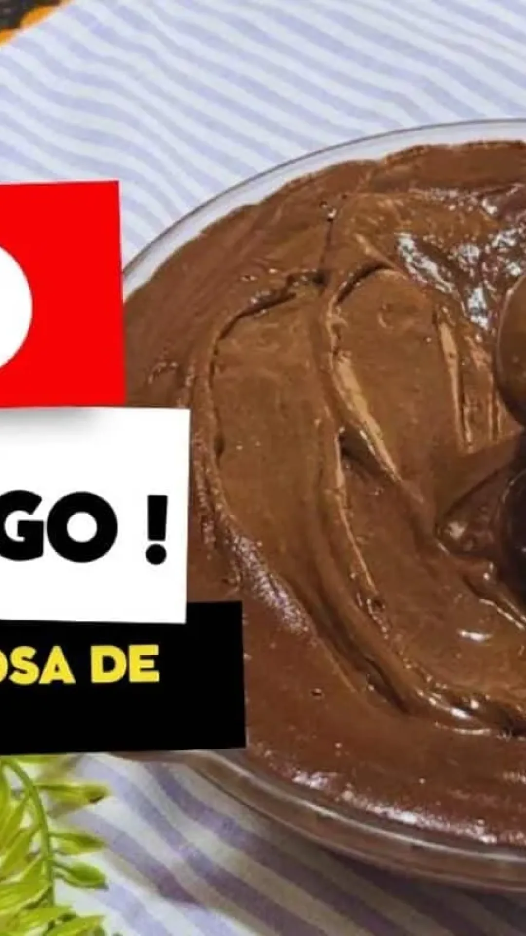 Cobertura cremosa de brigadeiro, uma receita divina que rende muito e não precisa ir ao fogo