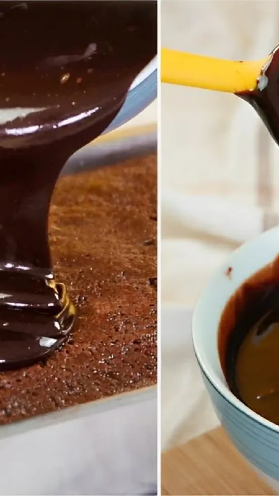 Cobertura de chocolate pra bolo sem leite condensado muito cremosa e fácil de fazer